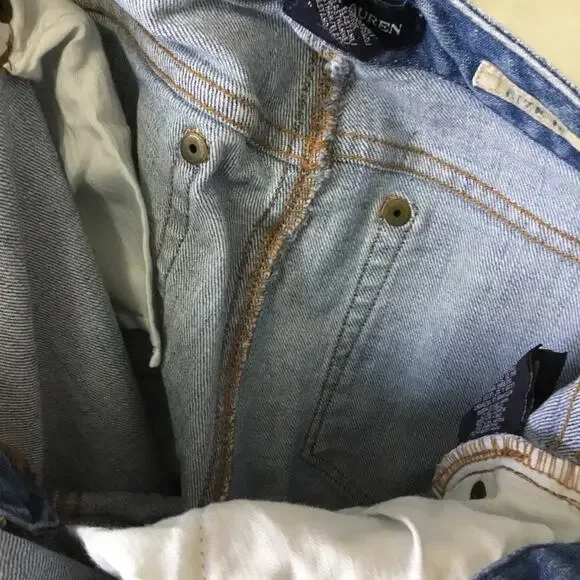 Ralph Lauren Light Blue Girl Bootcut Jeans - Picture 15 of 16